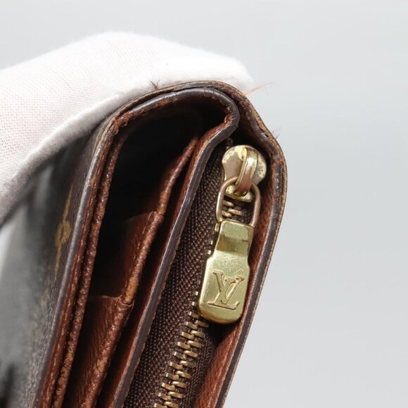 LOUIS VUITTON Monogram Porto Papie Zip Wallet M61207 LV Auth bs22722 - Picture 13 of 16